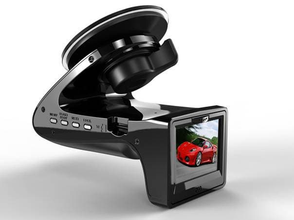 2-0inch LCD E-dog Ambarella GPS car dvr speed detecting car camera